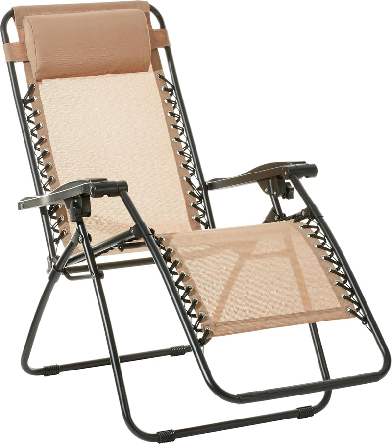 (QUEIMA DE ESTOQUE) Cadeira Dobrável Reclinável de Alta Resistencia (suporta até 150kg) + Almofada e Suporte de Brinde + 1 COPOP STANLEY